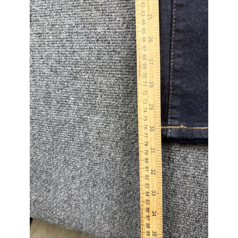 LuLaRoe Flare Jeans High Rise Dark Wash Space Blue Denim Size 24 Womens NEW - Picture 10 of 11